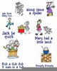 Free Clipart Mother Goose Nursery Rhymes Image
