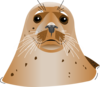 Brown Seal Clip Art