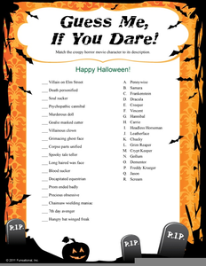 Printable Halloween Games  Free Images at  - vector clip art  online, royalty free & public domain
