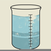 Water Beaker Clipart Image