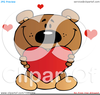 Valentine Bear Clipart Image