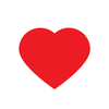 Simple Heart Shape Clipart Image