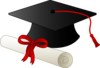 Graduation Cap And Diploma Image