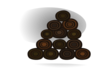 Firebog Log Pile Clip Art