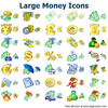 Large Money Icons Image