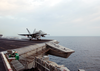 F/a-18 Launches From Uss John F. Kennedy Image