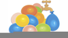 Water Balloon Toss Clipart Free Image