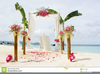 Free Beach Wedding Clipart Image