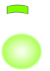 Green Chrismtas Ball Clip Art
