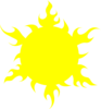 Sun Yellow Clip Art