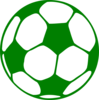 Green Football Clip Art