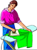 Washing Dishes Clipart Image