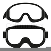 Ski Goggles Clipart Image