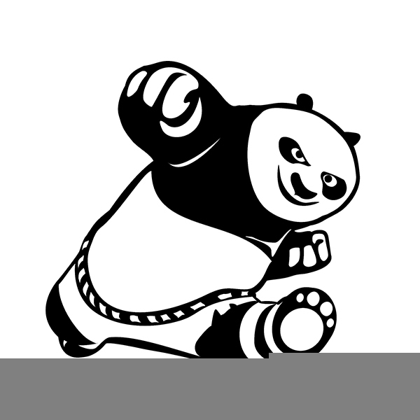 Kung Fu Panda Free Clipart | Free Images at Clker.com - vector clip art  online, royalty free & public domain