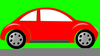 Green Car Clipart Image