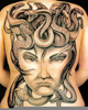 Medusa Back Tattoo Image