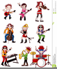 Animated Music Group Clipart Image