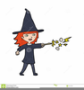 Cartoon Halloween Witch Clipart Image