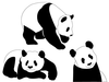 Valentine Panda Bear Clipart Image