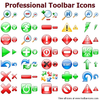 Professional Toolbar Icons Image