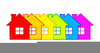 Free Clipart Row Of Houses Image