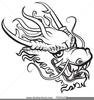 Dragon Clipart Black And White Image