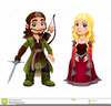 Free Princess And Knight Clipart Image