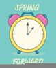 Spring Forward Time Change Clipart Image