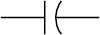 Capacitor Symbol Clip Art