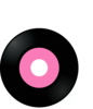 Pink Record -mandy Clip Art