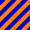Orange And Blue Stripes Clip Art
