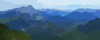 Sulphur Mountain Panorama Clip Art