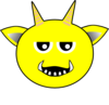 Yellow Devil Clip Art