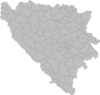 Map Of Bosnia And Herzegovina Clip Art