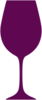 Burgundy Wine Glass Clip Art