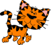 Tiger Kitty Clip Art