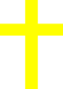 Cross Yellow Clip Art