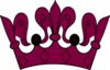 Burgundy Crown Clip Art