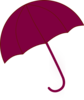 Purple Umbrella Clip Art