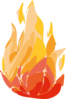 Flame-clear Clip Art