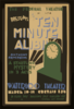 The Federal Theatre Div. Of W.p.a. Presents  Ten Minute Alibi  [by] Anthony Armstrong A Startling Mystery In 3 Acts. Clip Art