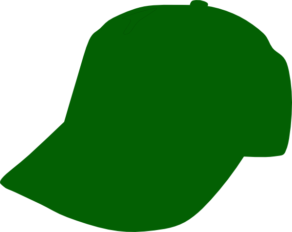 Green Baseball Cap Clip Art at Clker.com - vector clip art online, royalty  free & public domain