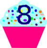 Cupcake 8 Clip Art