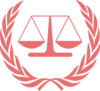 Pink Scales Justice Clip Art