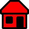 Red House Clip Art