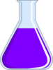 Chemistry Flash Purple Clip Art