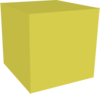 Terceiro Cube Clip Art