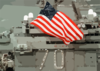 U.s. National Ensign Aboard Uss Carl Vinson Clip Art