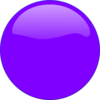 Purple Circle Icon Clip Art