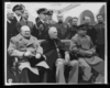Crimean Conference--prime Minister Winston Churchill, President Franklin D. Roosevelt, And Marshal Joseph Stalin At The Palace In Yalta, Where The Big Three Met  / /u.s. Signal Corps Photo. Clip Art